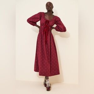 Damson Madder Dakota Bow Mini Dress